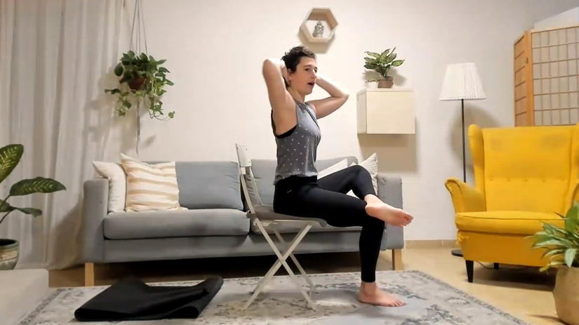 סשן ממוקד לרצפת האגן עם כיסא | 35 דקות